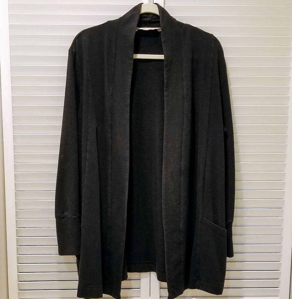 NY & Co Black Jersey Cardigan